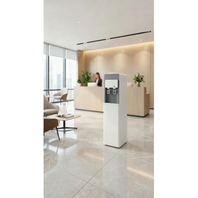 Fontaine à Eau DIVA – Osmose Inverse, Eau Fraîche & Chaude, Réservoir Inox